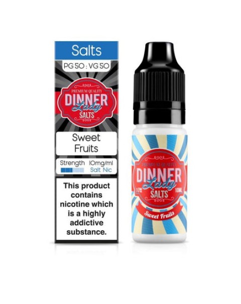 Dinner Lady - Sweet Fruits 10ml Salt Nic E-Liquid