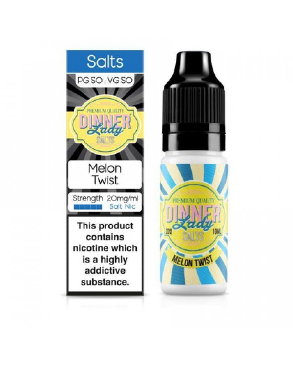 Dinner Lady - Melon Twist 10ml Salt Nic E-Liquid