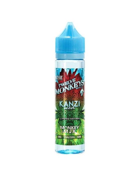 Twelve Monkeys - Ice Age Series - Kanzi Iced 50ml Short Fill E-Liquid