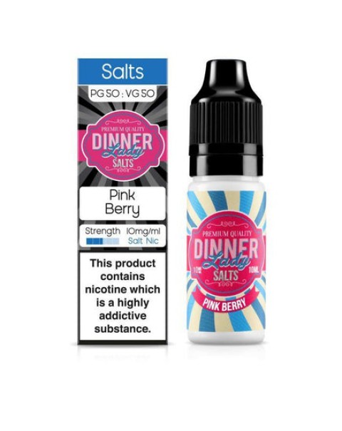 Dinner Lady - Pink Berry 10ml Salt Nic E-Liquid