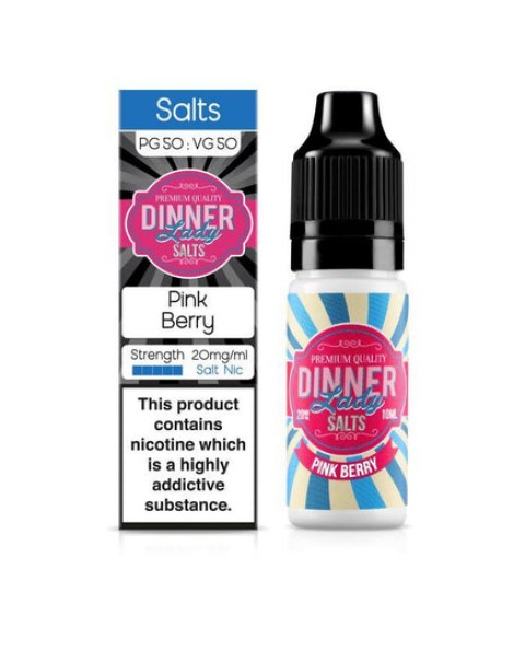 Dinner Lady - Pink Berry 10ml Salt Nic E-Liquid