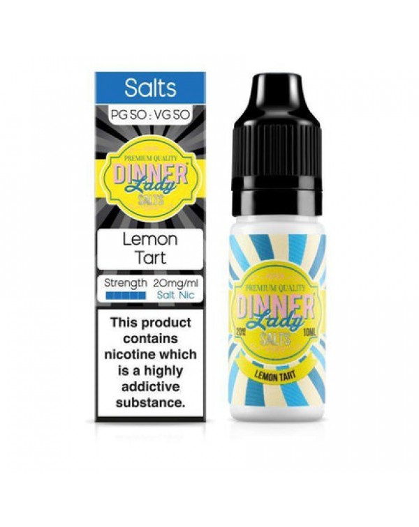 Dinner Lady - Lemon Tart 10ml Salt Nic E-Liquid