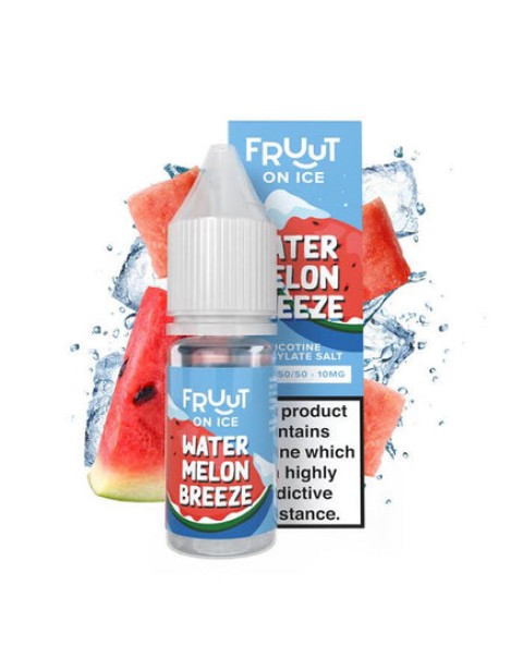 Fruut Salt On Ice Watermelon Breeze - 10ml Nicotine Salt E-Liquid