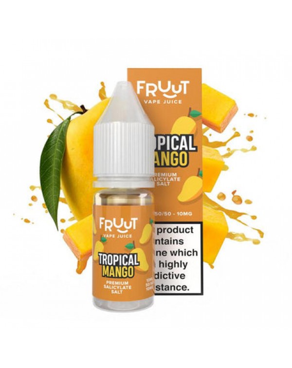 Fruut Salt Tropical Mango - 10ml Nicotine Salt E-L...