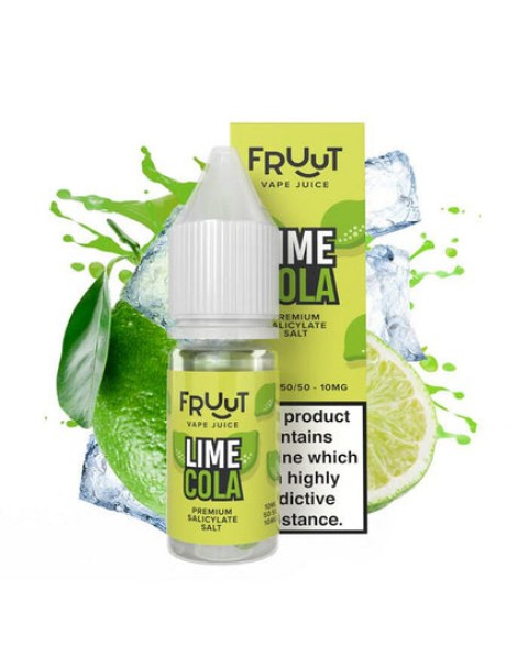 Fruut Salt Lime Cola - 10ml Nicotine Salt E-Liquid