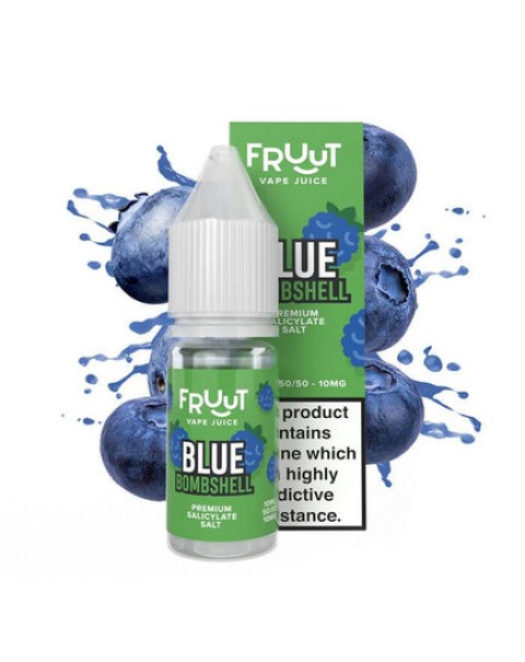 Fruut Salt Blue Bomshell - 10ml Nicotine Salt E-Liquid