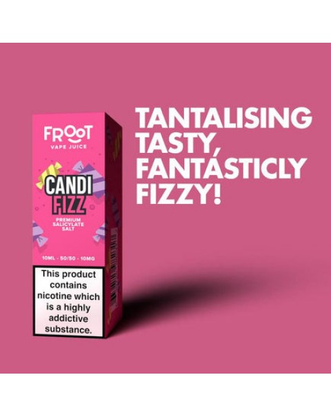 Fruut Salt Candi Fizz - 10ml Nicotine Salt E-Liquid