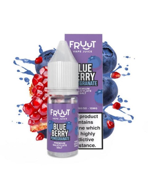 Fruut Salt Blueberry Pomegranate - 10ml Nicotine Salt E-Liquid