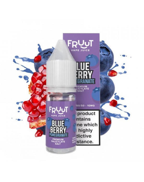 Fruut Salt Blueberry Pomegranate - 10ml Nicotine S...