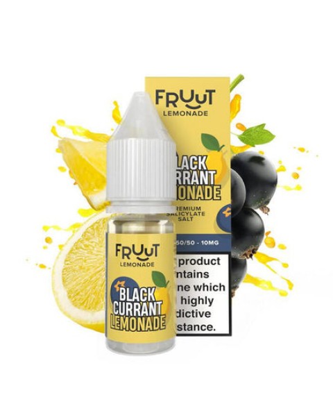 Fruut Lemonade Blackcurrant Lemonade - 10ml Nicotine Salt E-Liquid