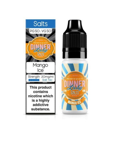 Dinner Lady - Mango Ice 10ml Salt Nic E-Liquid