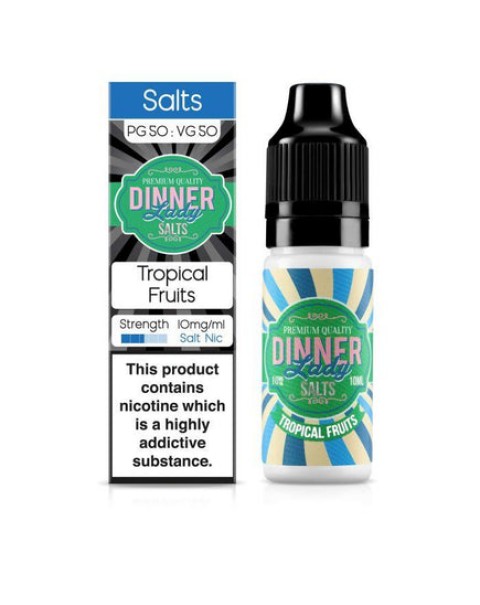 Dinner Lady - Tropical Fruits 10ml Salt Nic E-Liquid