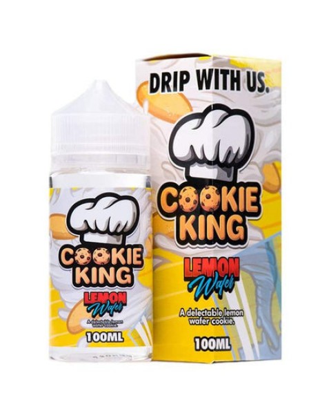 Cookie King - Lemon Wafer 100ml Short Fill E-Liquid