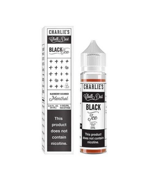 Charlie's Chalk Dust - Black Ice Menthol 50ml Short Fill E-Liquid