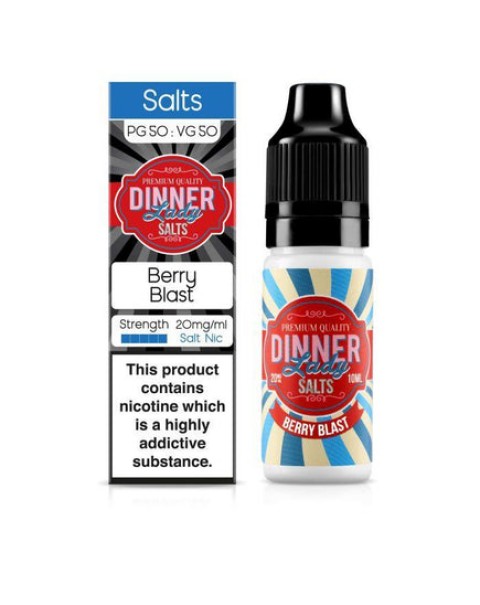 Dinner Lady - Berry Blast 10ml Salt Nic E-Liquid