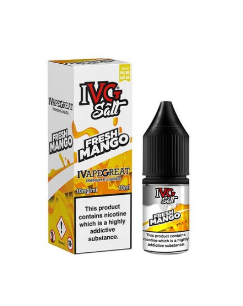 IVG Fresh Mango 10ml Nicotine Salt E-Liquid