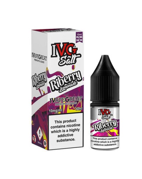 IVG Riberry Lemonade 10ml Nicotine Salt E-Liquid