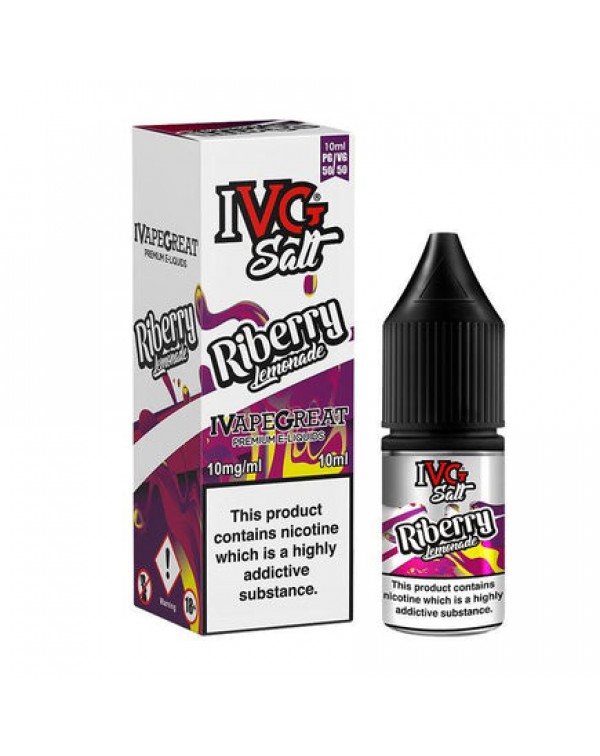 IVG Riberry Lemonade 10ml Nicotine Salt E-Liquid