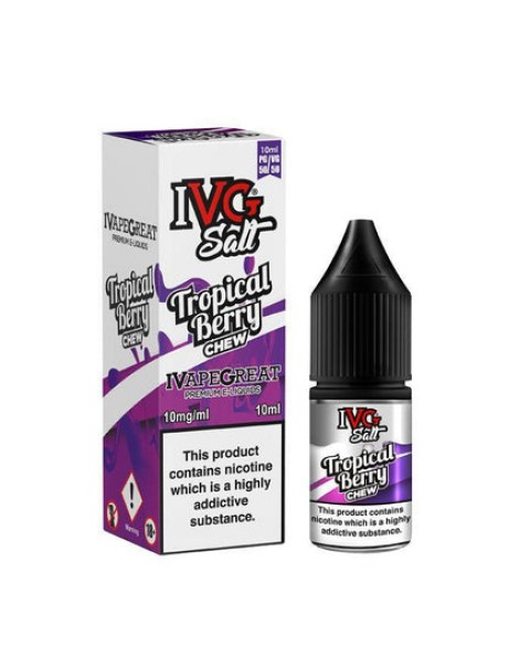 IVG Tropical Berry 10ml Nicotine Salt E-Liquid