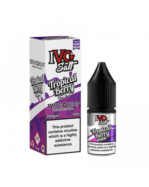 IVG Tropical Berry 10ml Nicotine Salt E-Liquid