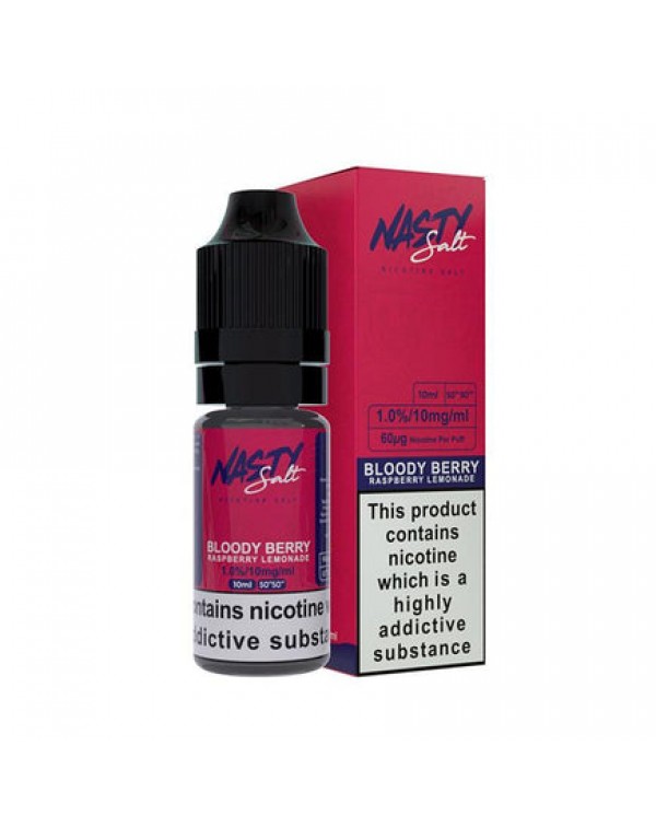 Nasty Salt - Blood Berry Nicotine Salt 10ml E-Liqu...