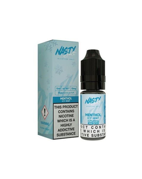 Nasty Juice Menthol Nicotine Salt E-Liquid