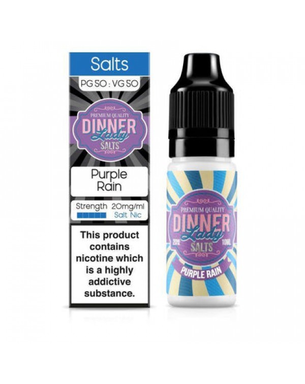 Dinner Lady - Purple Rain 10ml Salt Nic E-Liquid