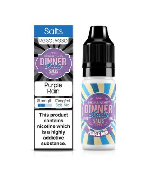 Dinner Lady - Purple Rain 10ml Salt Nic E-Liquid