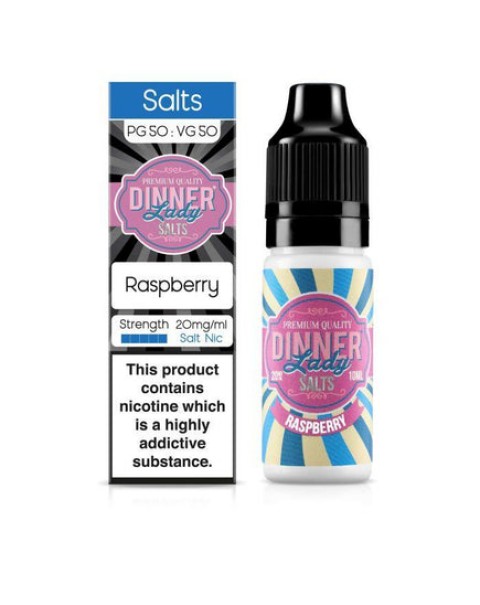 Dinner Lady - Raspberry 10ml Salt Nic E-Liquid