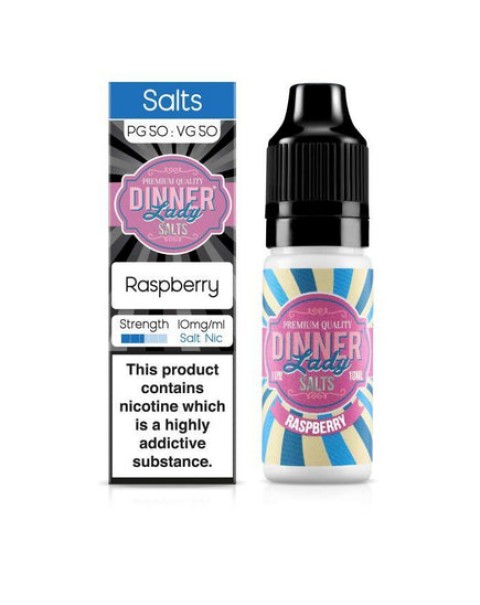 Dinner Lady - Raspberry 10ml Salt Nic E-Liquid