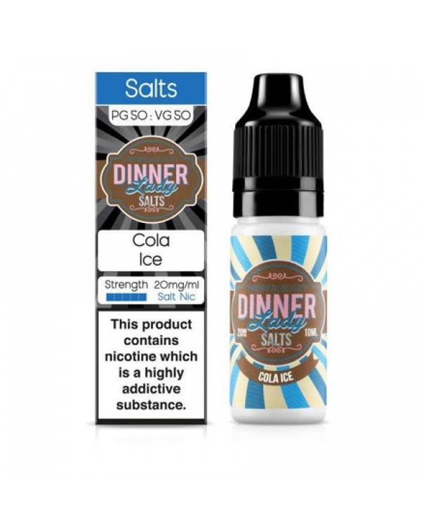 Dinner Lady - Cola Ice 10ml Salt Nic E-Liquid