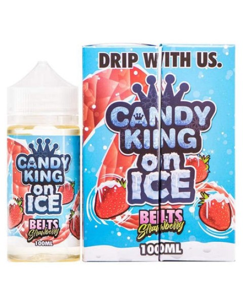 Candy King - Belts On Ice 100ml Short Fill E-Liquid