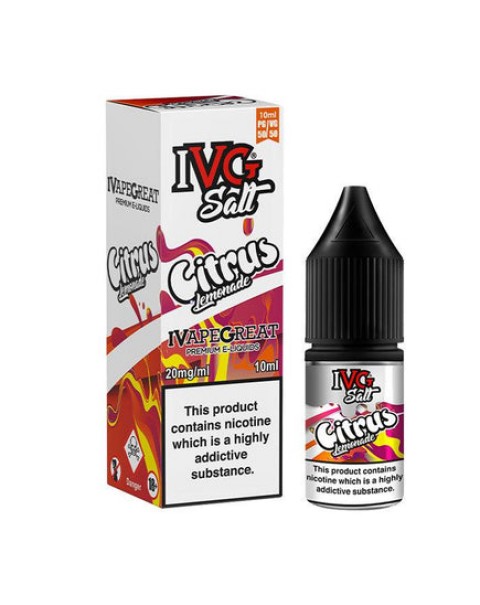 IVG Citrus Lemonade 10ml Nicotine Salt E-Liquid