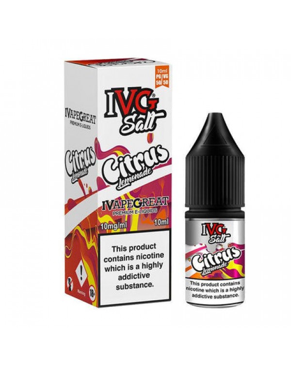 IVG Citrus Lemonade 10ml Nicotine Salt E-Liquid