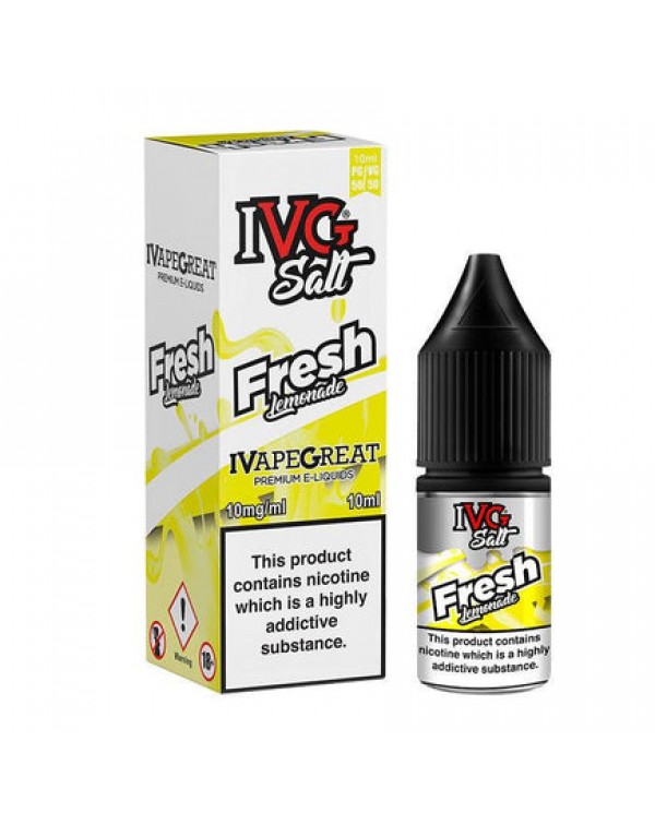 IVG Fresh Lemonade 10ml Nicotine Salt E-Liquid