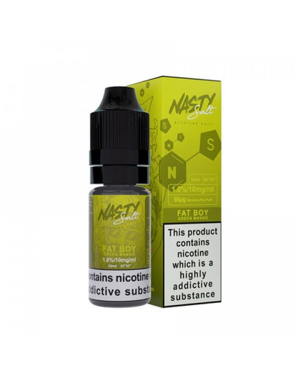 Nasty Salt - Fat Boy Nicotine Salt 10ml E-Liquid