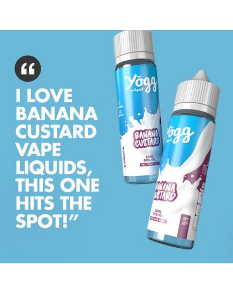 Yogg Banana Custard 50ml Short Fill E-Liquid