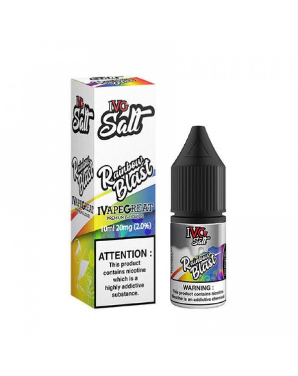 IVG Salt Rainbow Blast 10ml E-Liquid