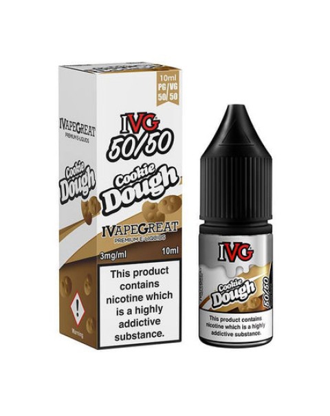 IVG 50/50 Series Cookie Dough 10ml E-Liquid