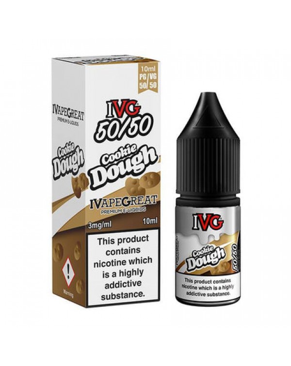 IVG 50/50 Series Cookie Dough 10ml E-Liquid