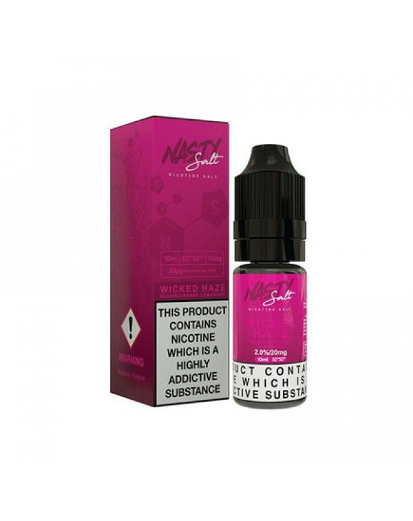 Nasty Juice Wicked Haze Nicotine Salt E-Liquid