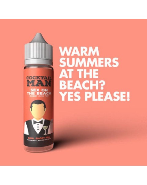 Cocktail Man Sex On The Beach 50ml Short Fill E-Liquid