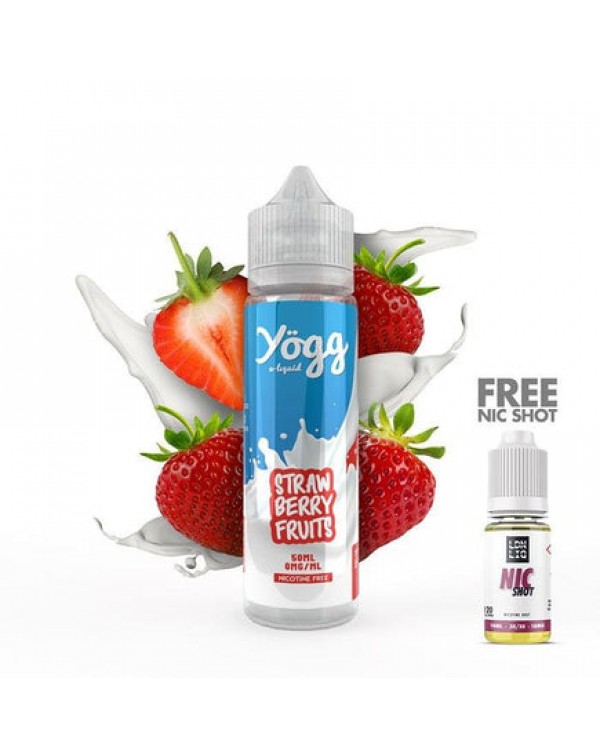 Yogg Strawberry Fruits 50ml Short Fill E-Liquid