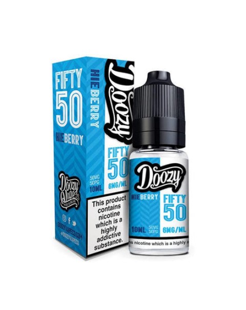 Doozy Vape Hieberry Fifty 50 10ml E-Liquid