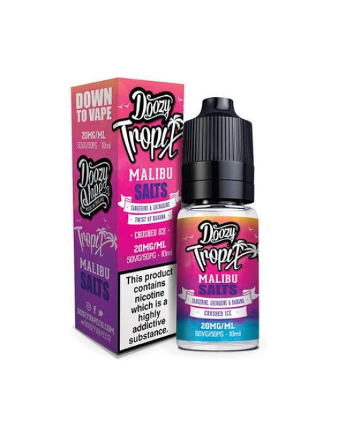 Doozy Tropix Salts - Malibu 10ml Salt Nic E-Liquid