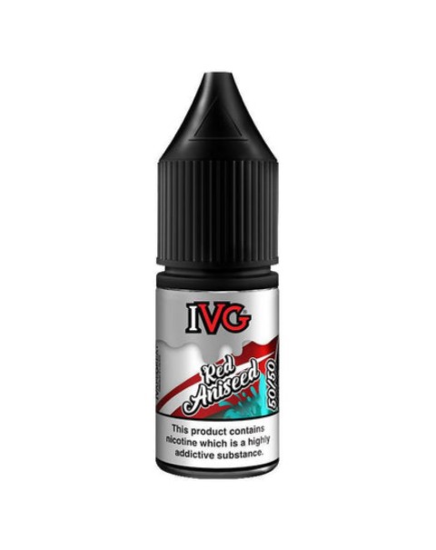 IVG 50/50 Series Red Aniseed 10ml E-Liquid