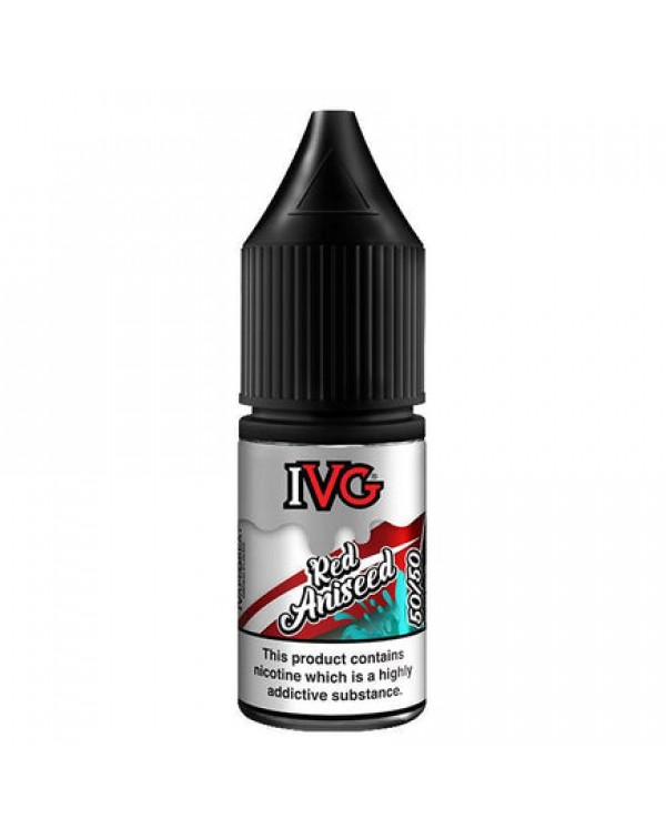 IVG 50/50 Series Red Aniseed 10ml E-Liquid