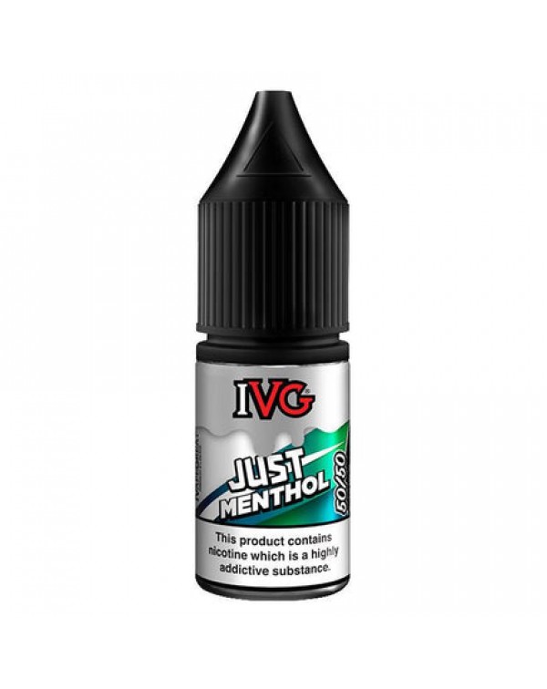 IVG 50/50 Series Just Menthol 10ml E-Liquid