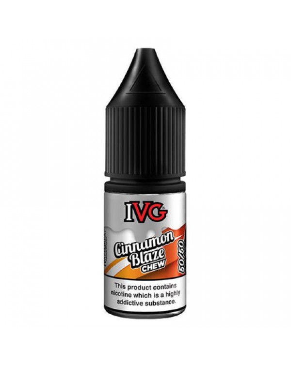 IVG 50/50 Series Cinnamon Blaze Chew 10ml E-Liquid