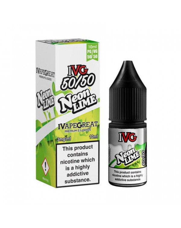 IVG 50/50 Series Neon Lime 10ml E-Liquid